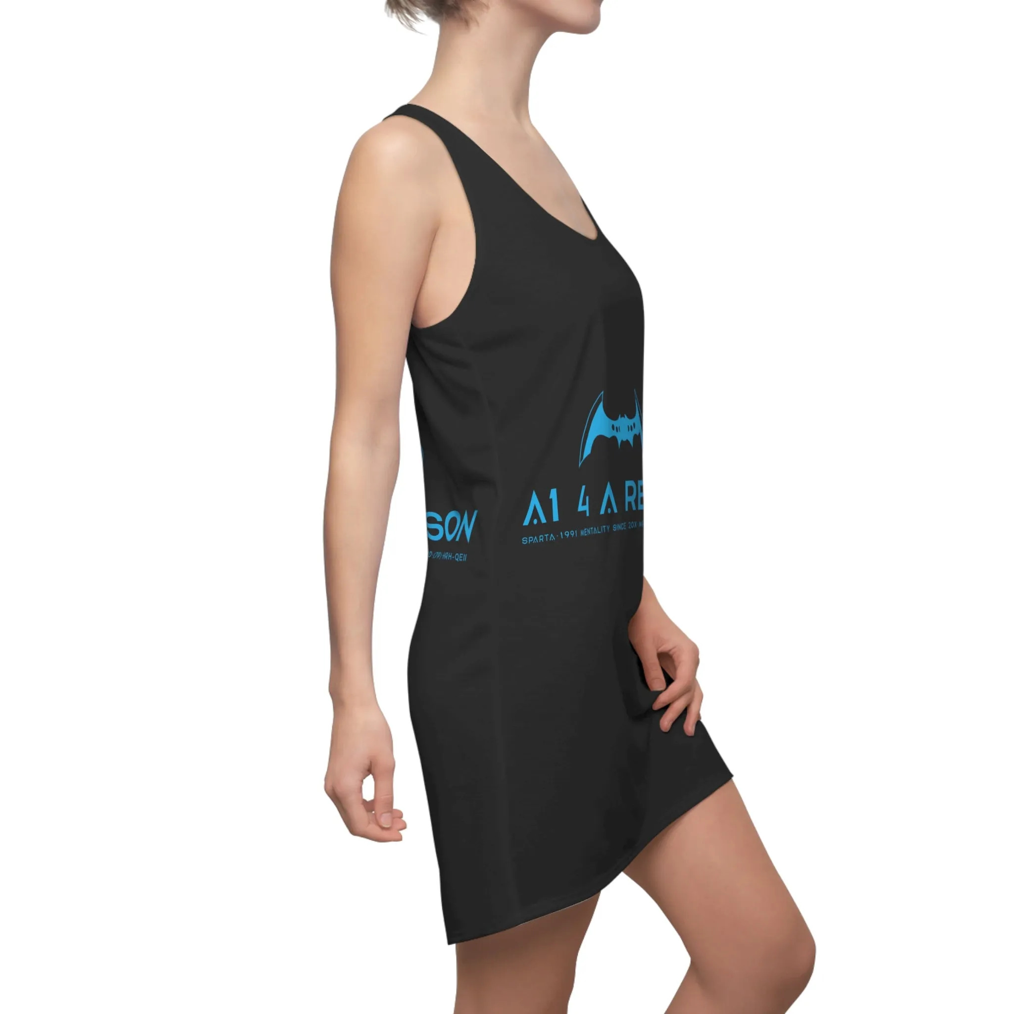 A1 4 A Reason Women's Cut & Sew Racerback Dress (AOP)