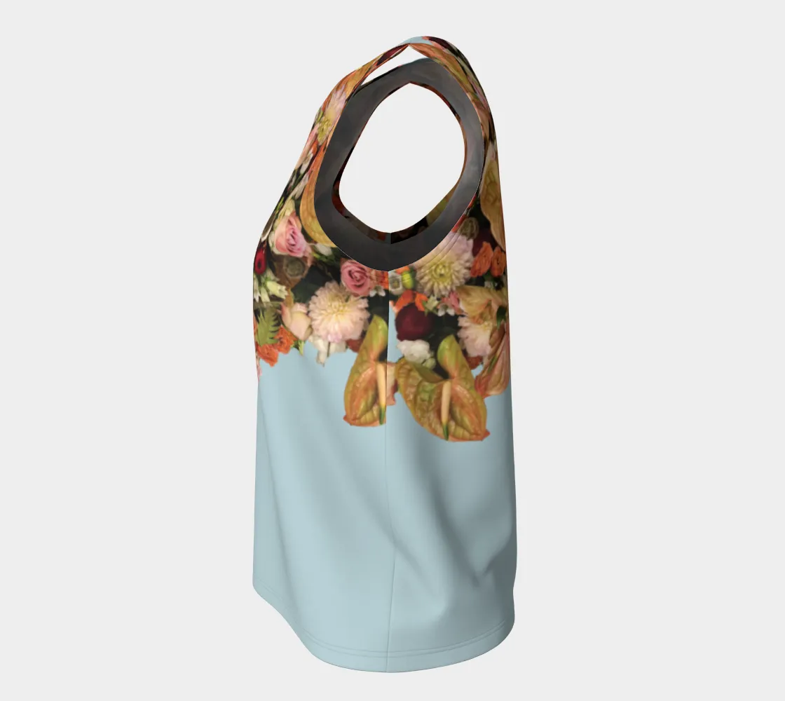 Anthurium Abound Loose Tank Top Long