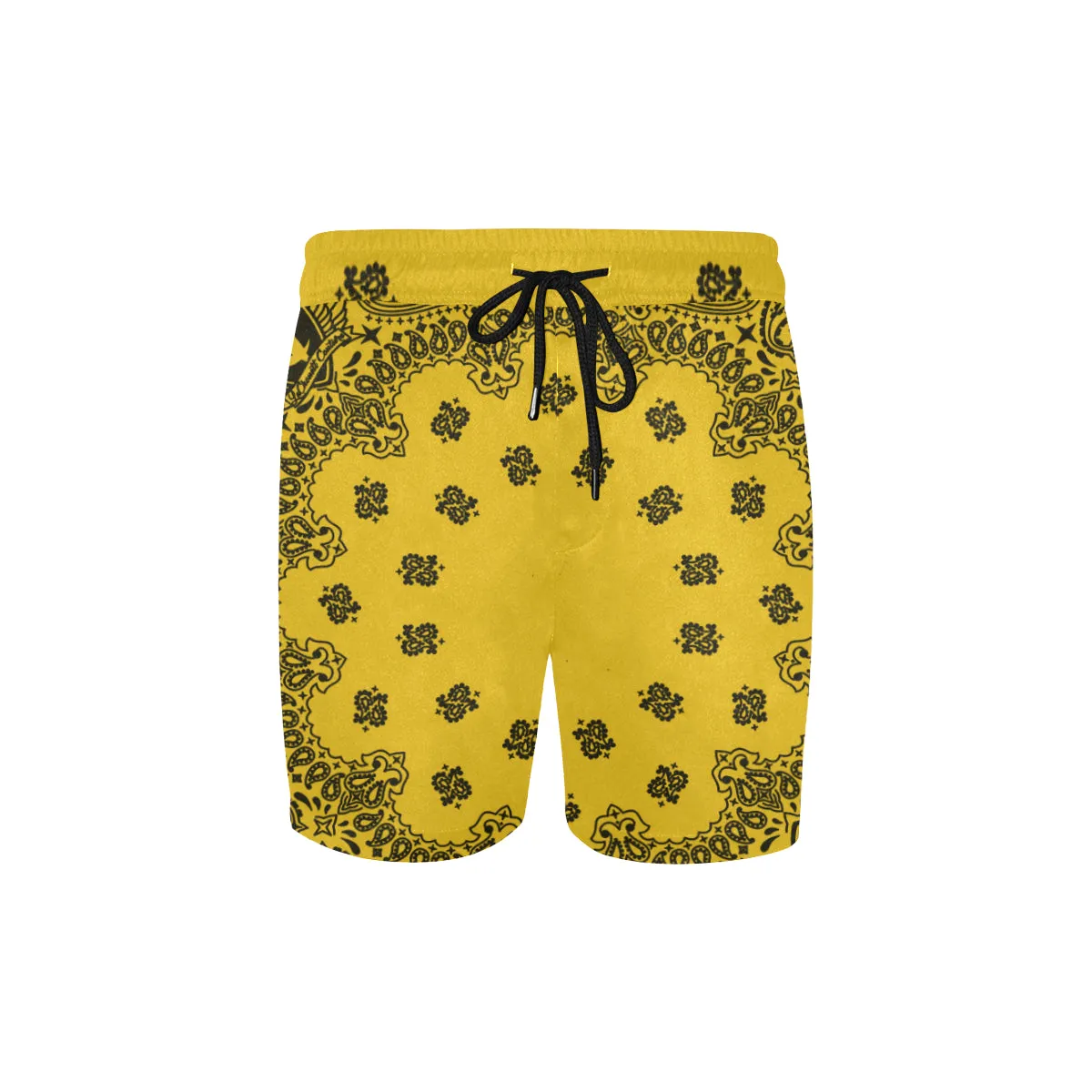BANDANA LK Men's Mid-Length Swim Shorts