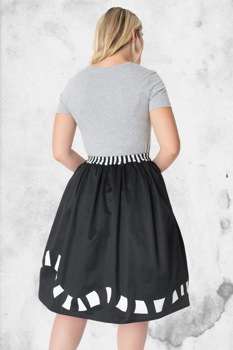 Beetlejuice - Sandworm Jayne Swing Skirt