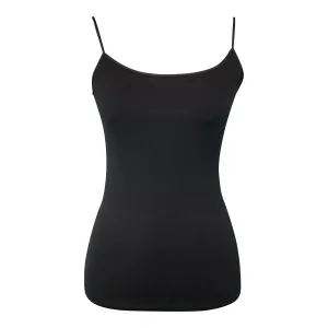 Black Basic Nylon Tank
