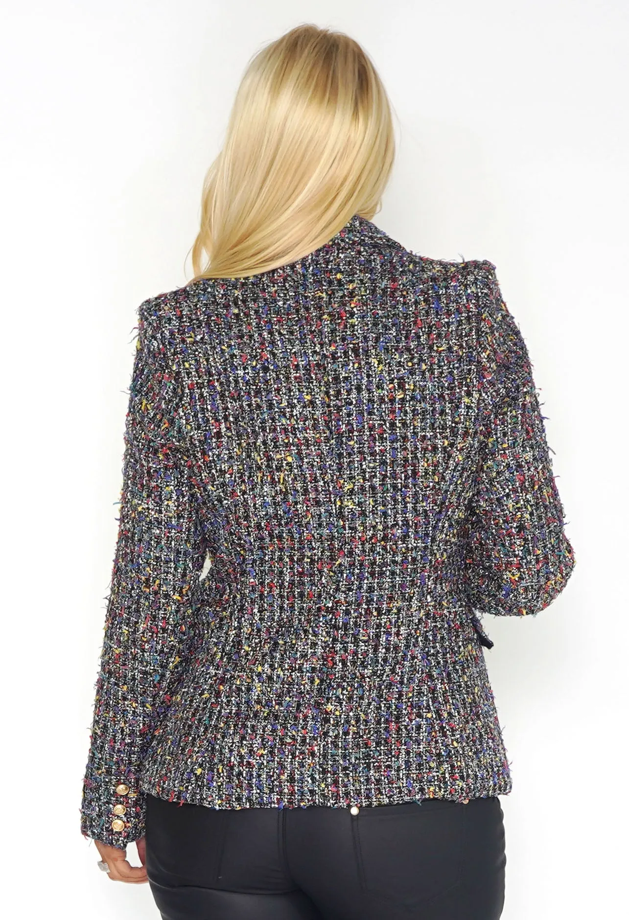 Black Tweed Blazer