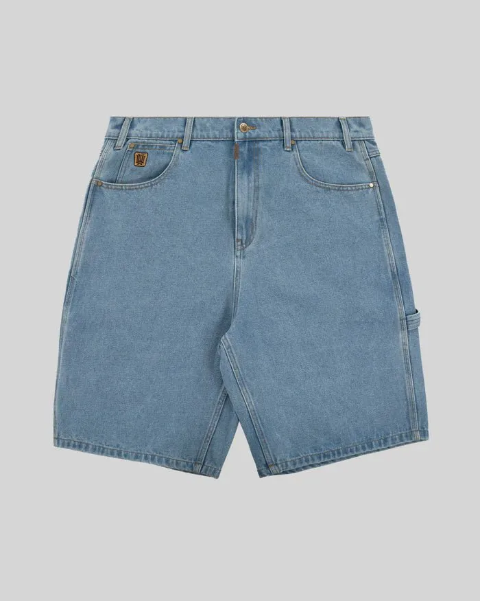 Booster Denim Short - Washed Blue