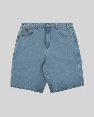 Booster Denim Short - Washed Blue