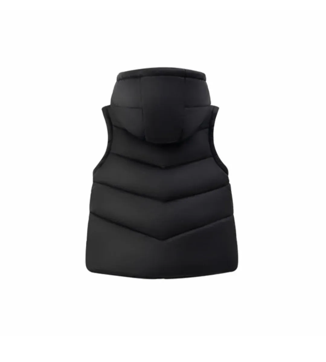 Boys Black and White Bodywarmer