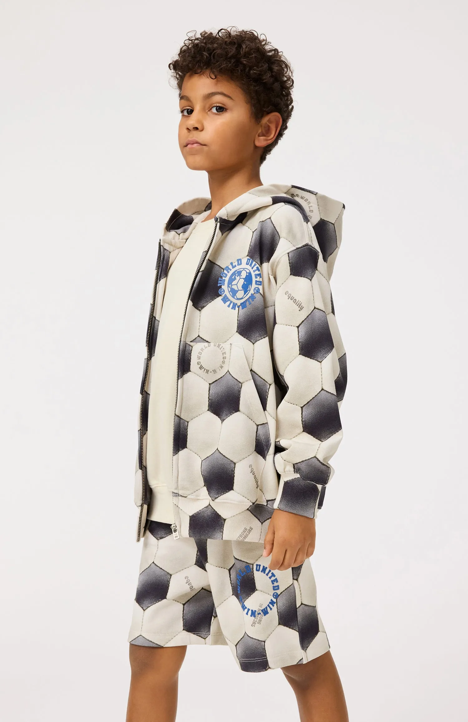 Cardigan - Football Print