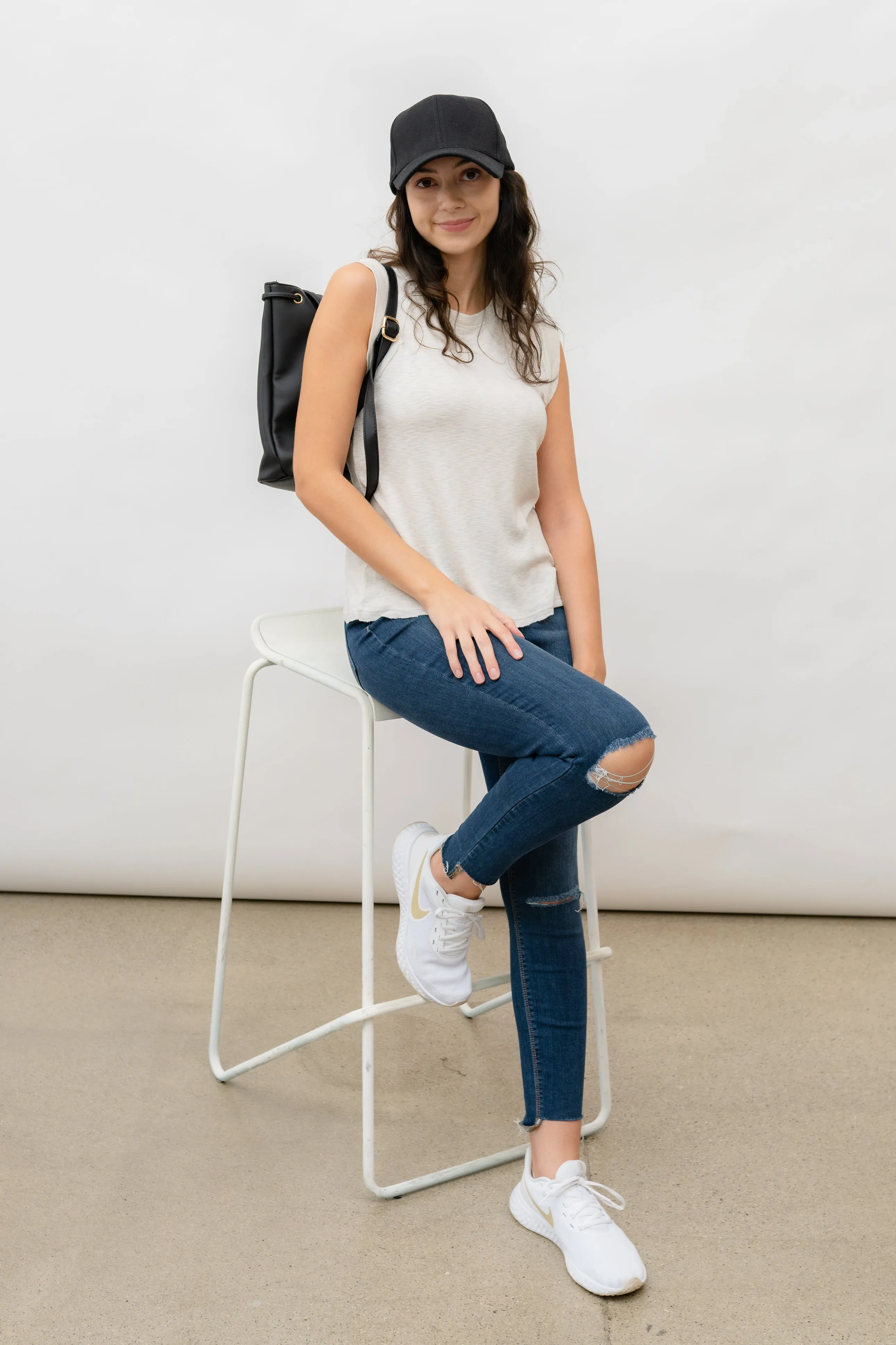 CHERISH THE DAY SEAMED TANK