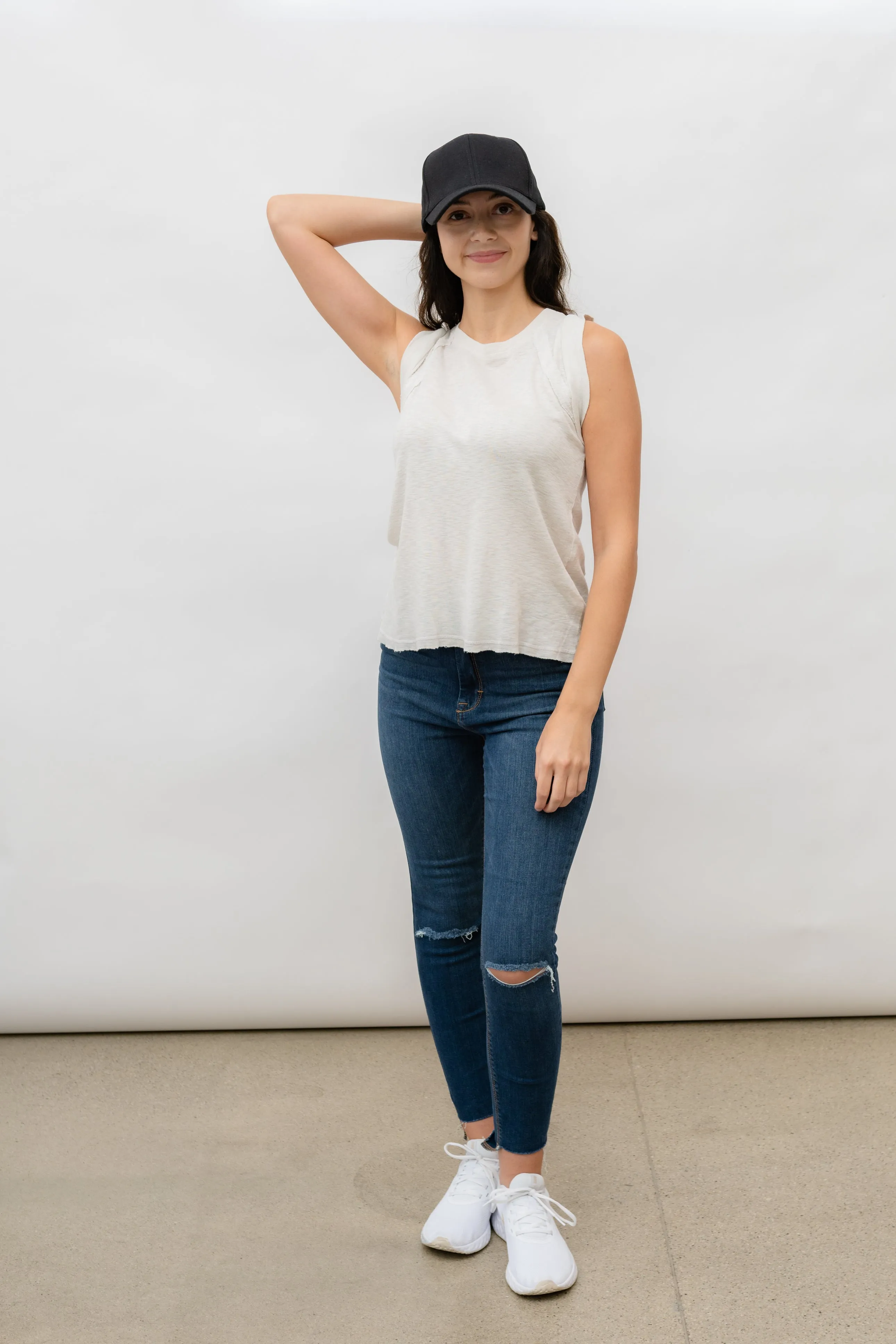 CHERISH THE DAY SEAMED TANK