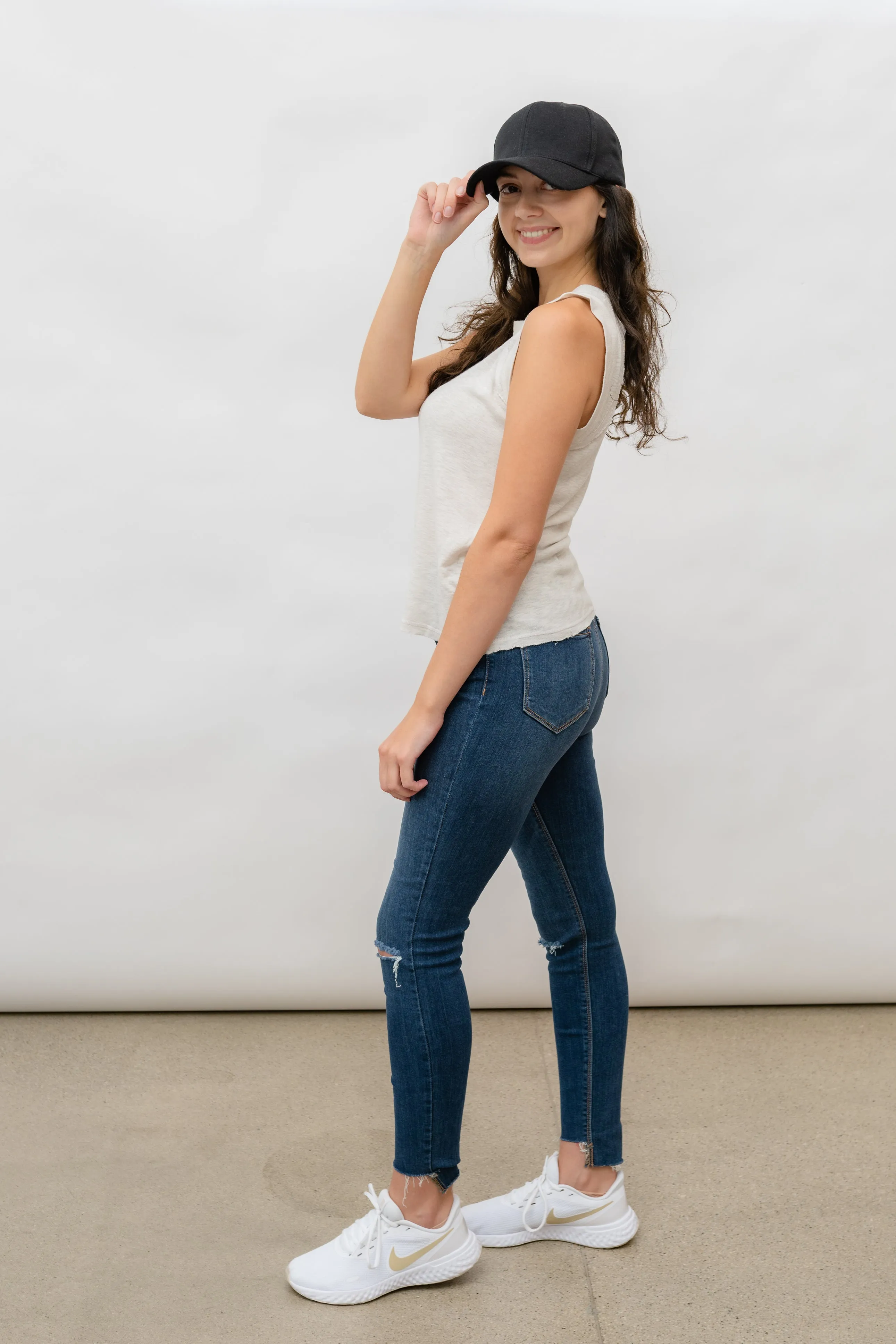 CHERISH THE DAY SEAMED TANK