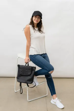 CHERISH THE DAY SEAMED TANK