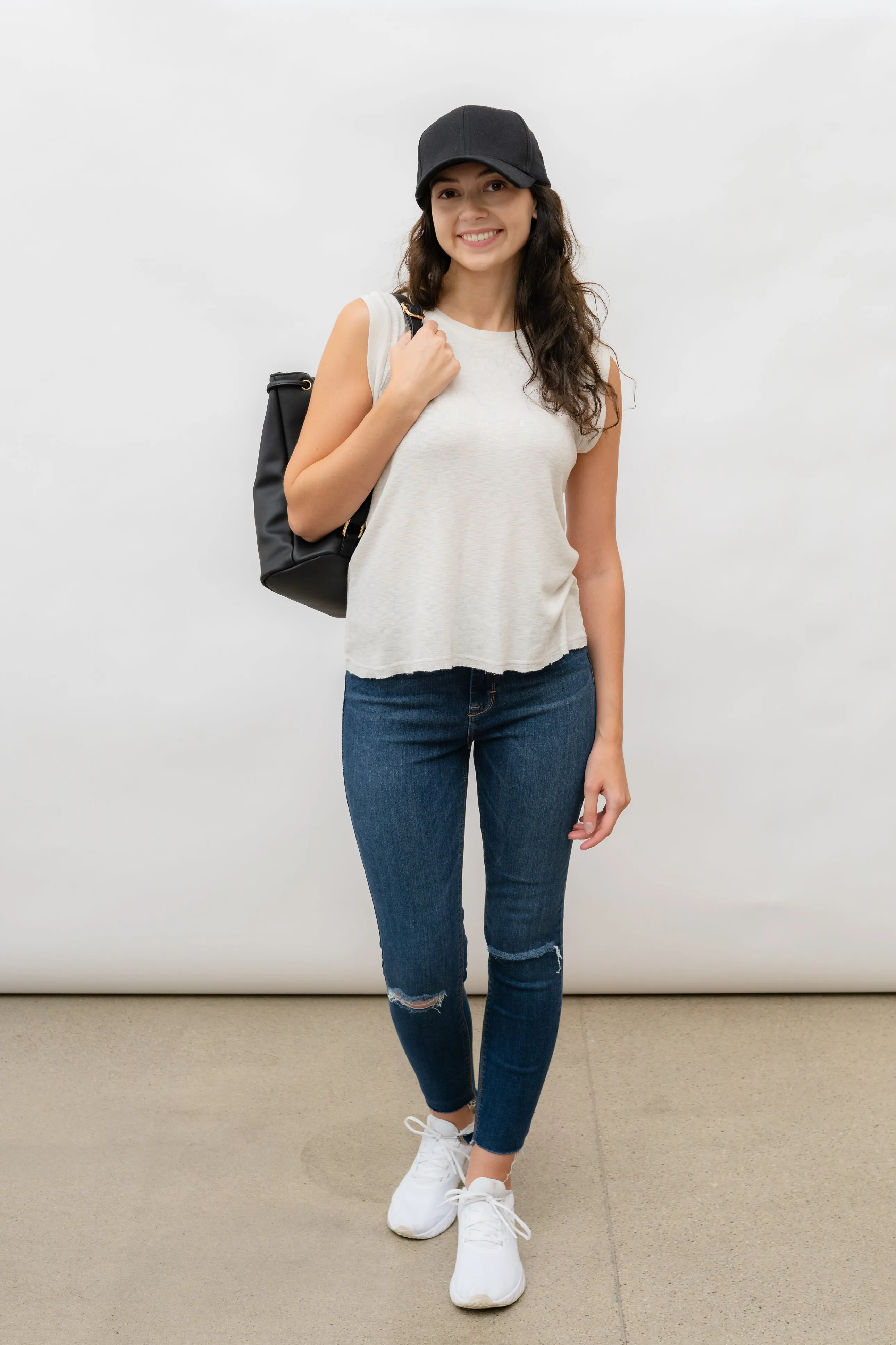 CHERISH THE DAY SEAMED TANK