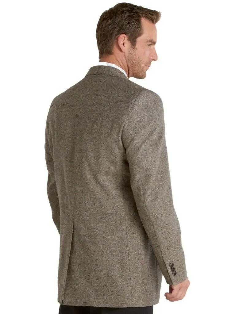 Circle S Men's Plano Lamb's Wool Western Sport Coat