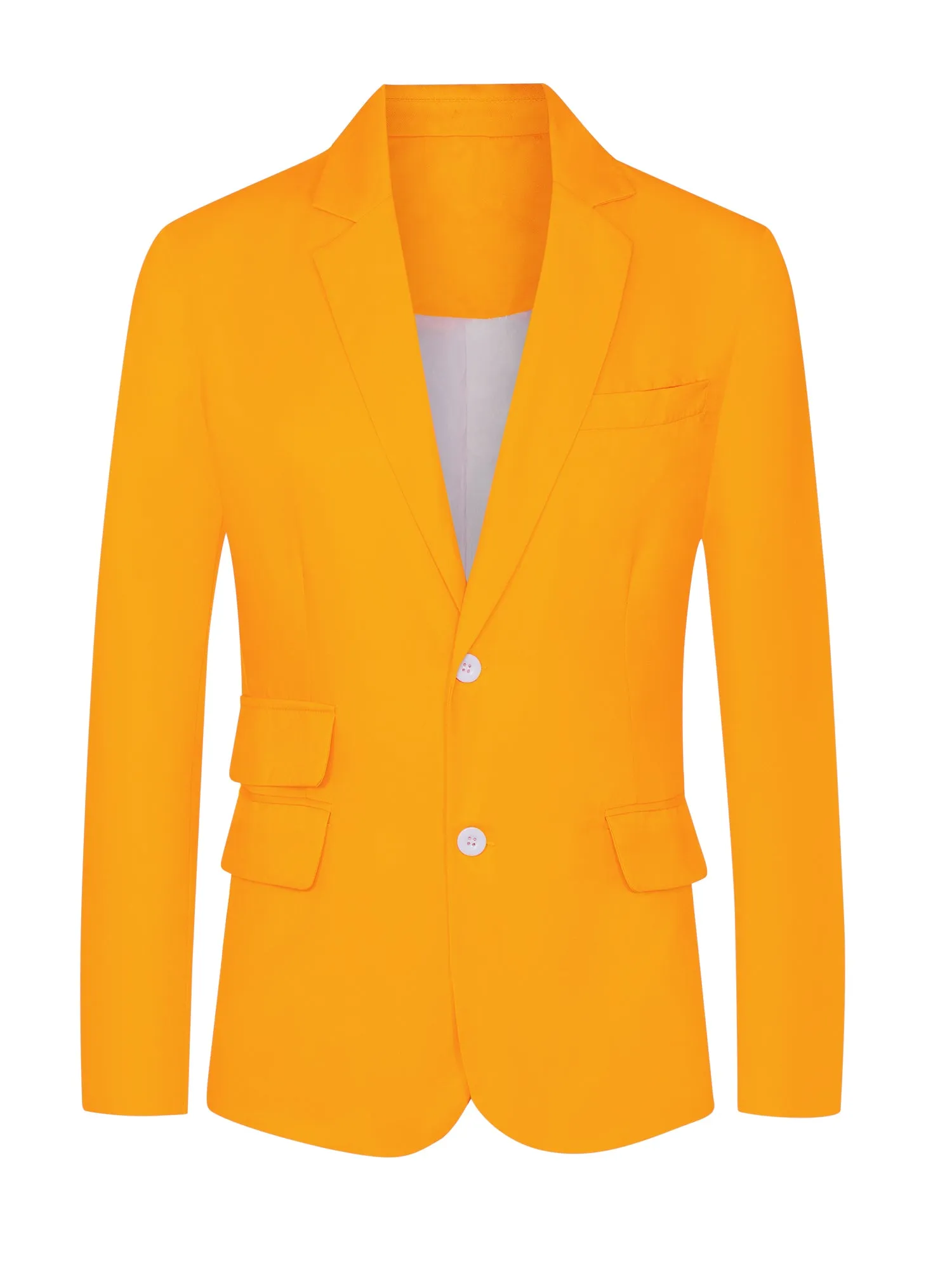Classic Suit Jacket for Men's Single Breasted Office Work Formal Sports Coat