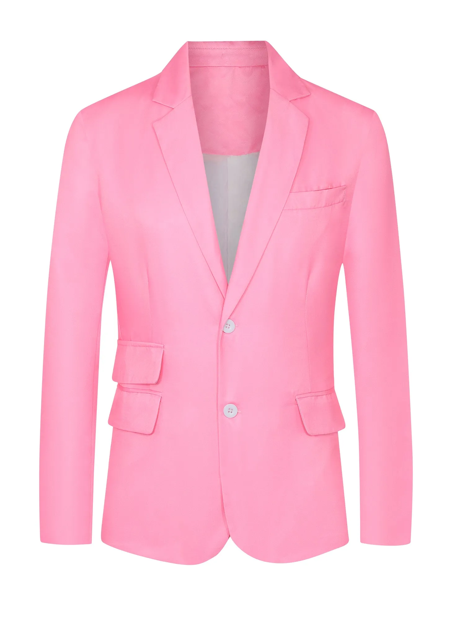 Classic Suit Jacket for Men's Single Breasted Office Work Formal Sports Coat