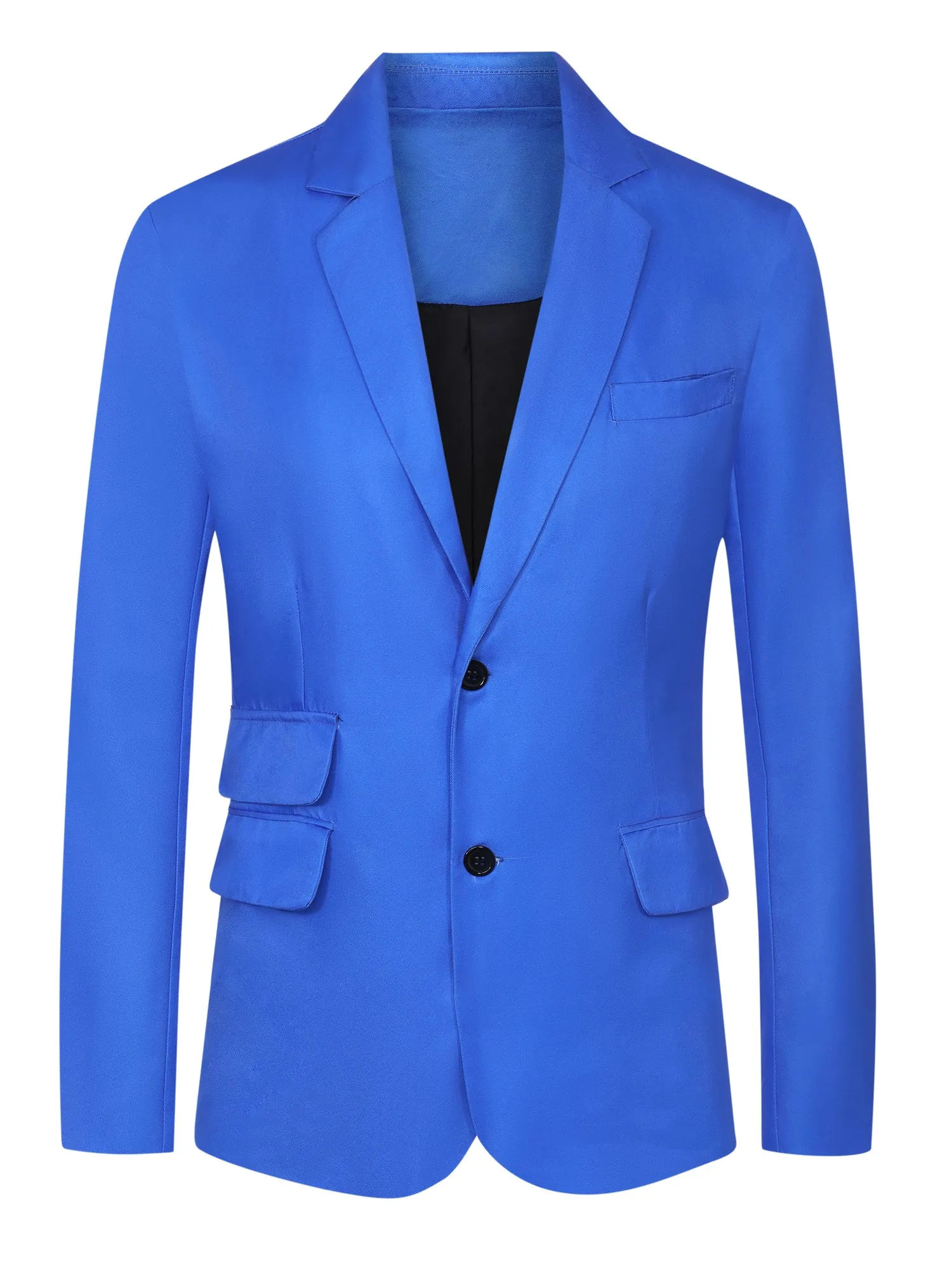 Classic Suit Jacket for Men's Single Breasted Office Work Formal Sports Coat
