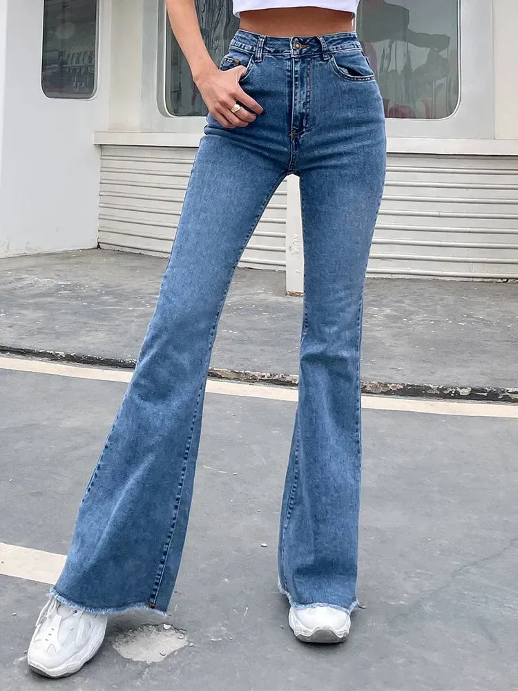DANIELLE - Flared Jeans - Hoge Taille