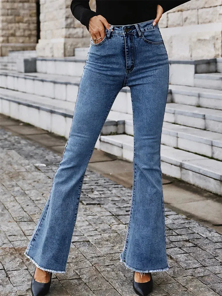 DANIELLE - Flared Jeans - Hoge Taille