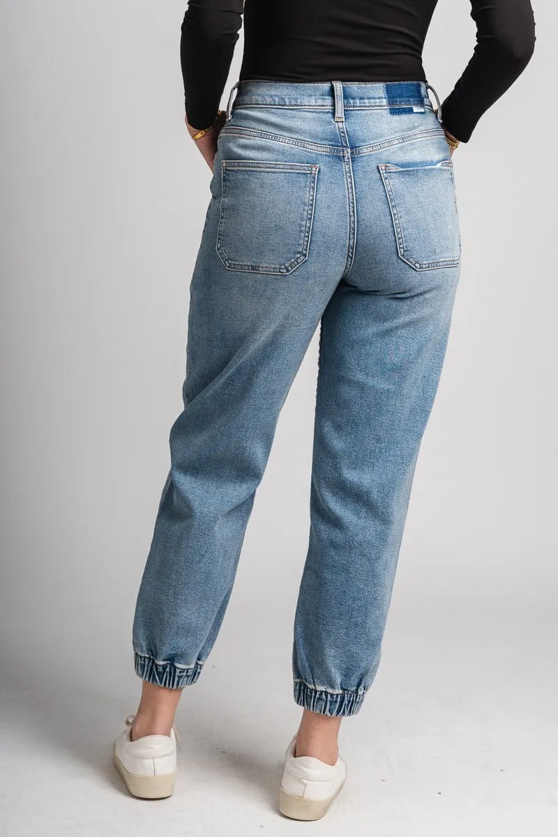 Daze The Champ high rise jogger jeans Wings