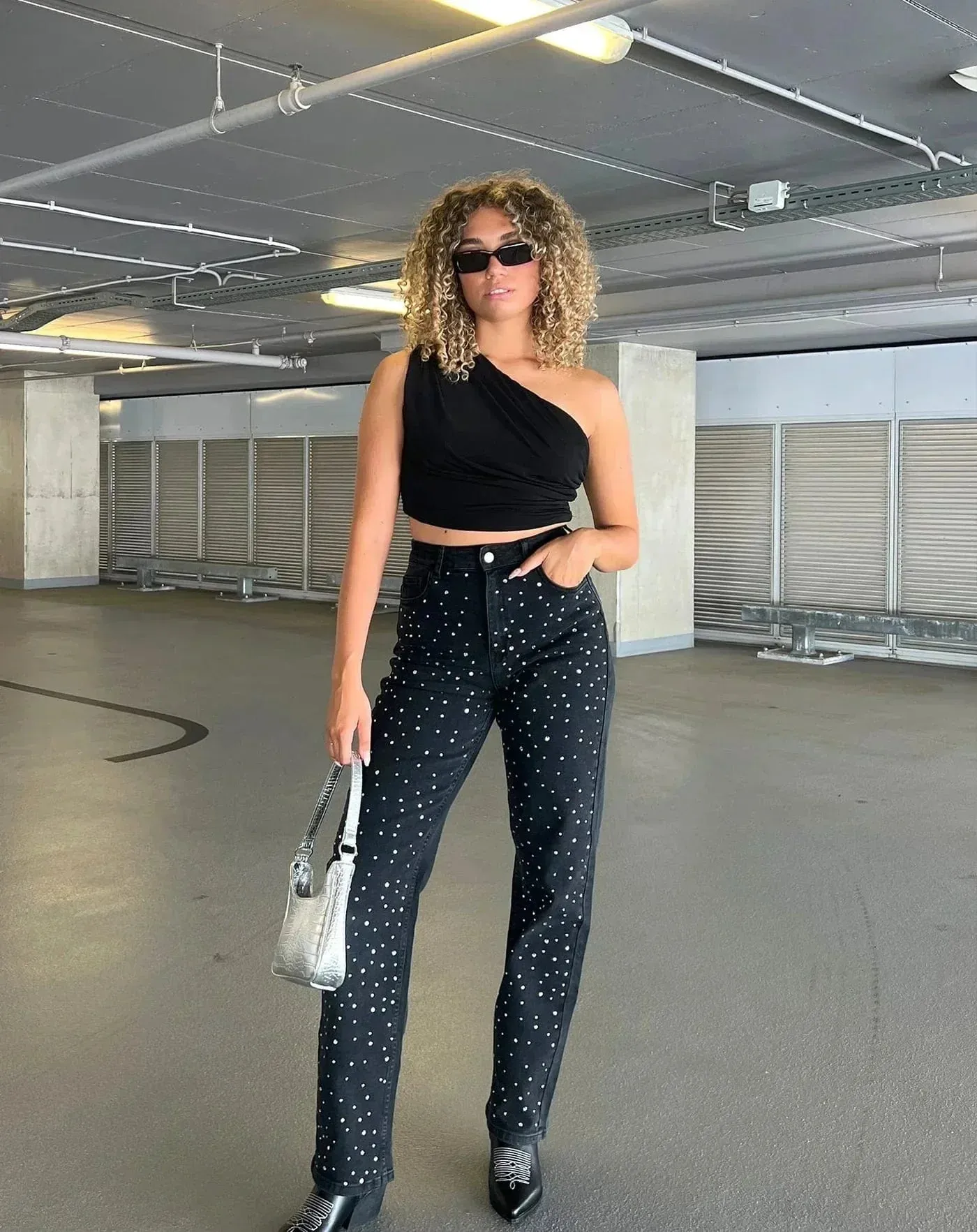 Denim Glitter Sparkle Jeans
