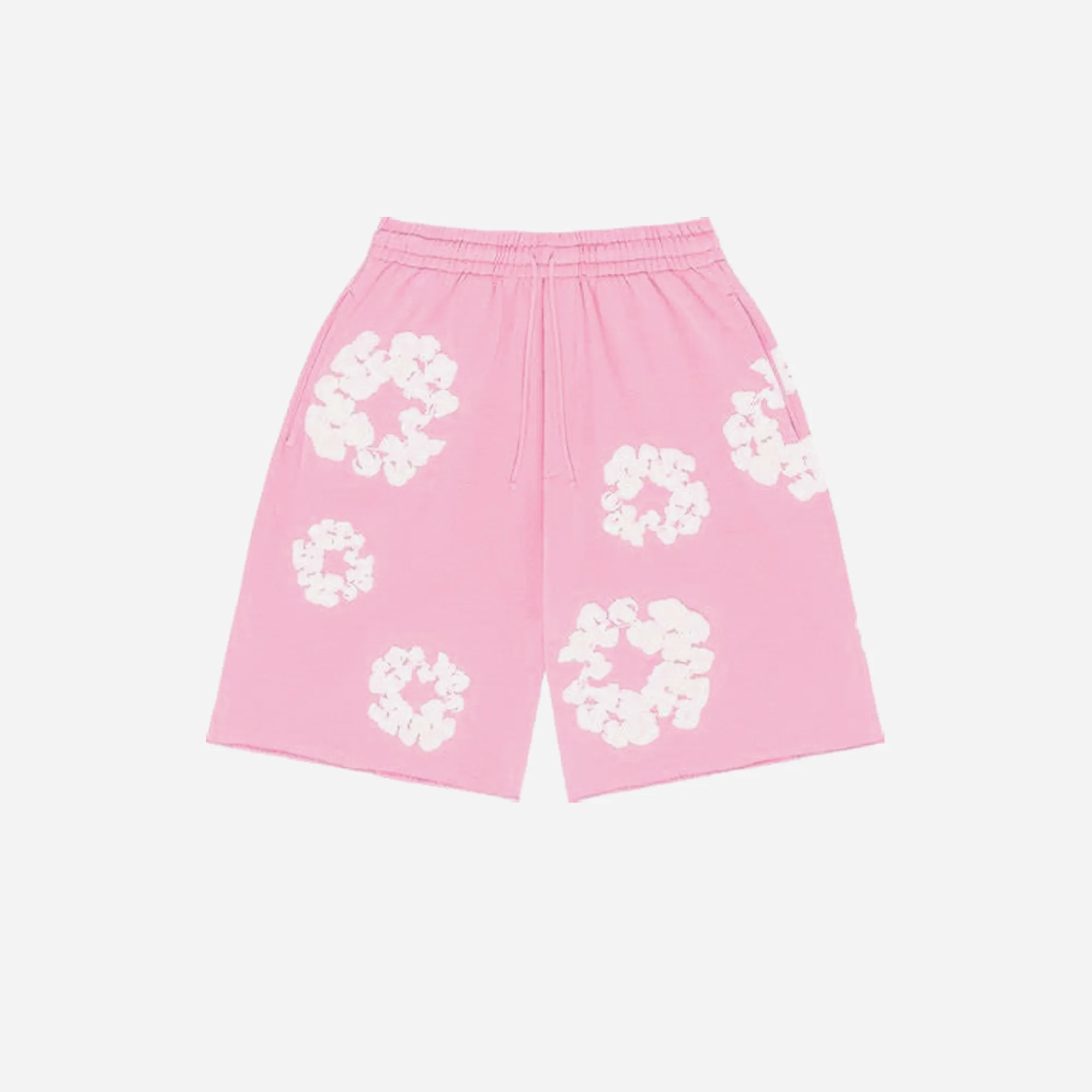 DENIM TEARS THE COTTON WREATH SHORTS PINK