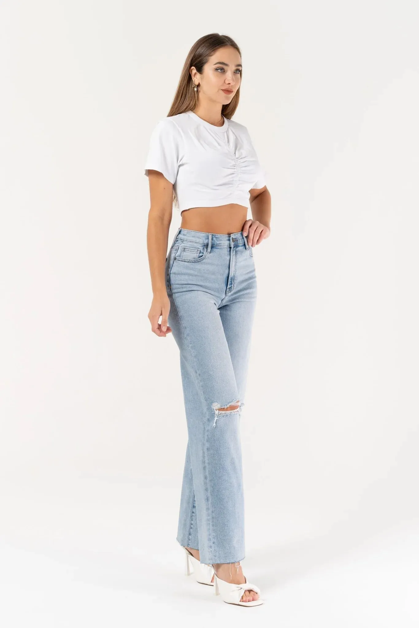 Hidden Jeans - High Waist Dad Jean