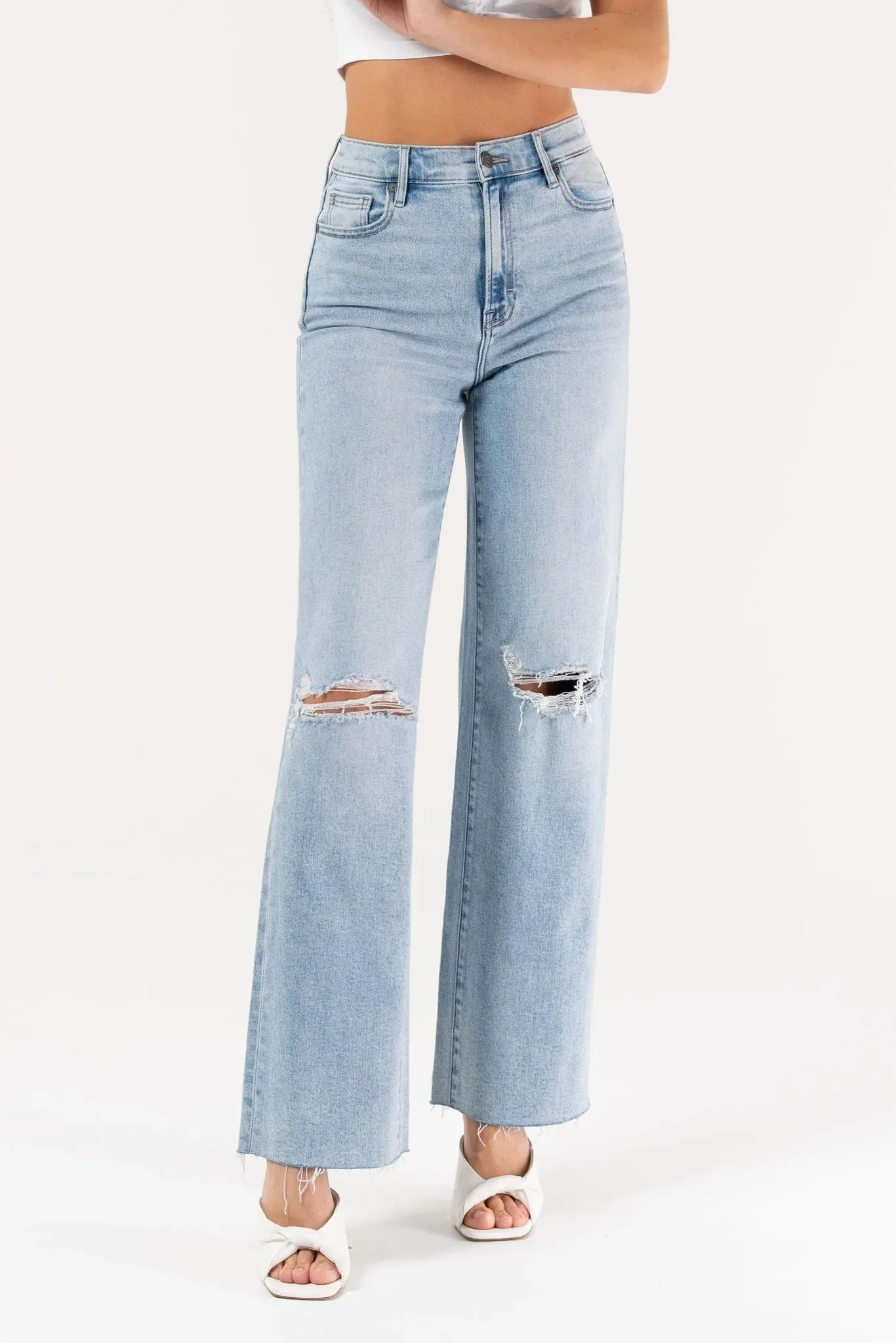 Hidden Jeans - High Waist Dad Jean