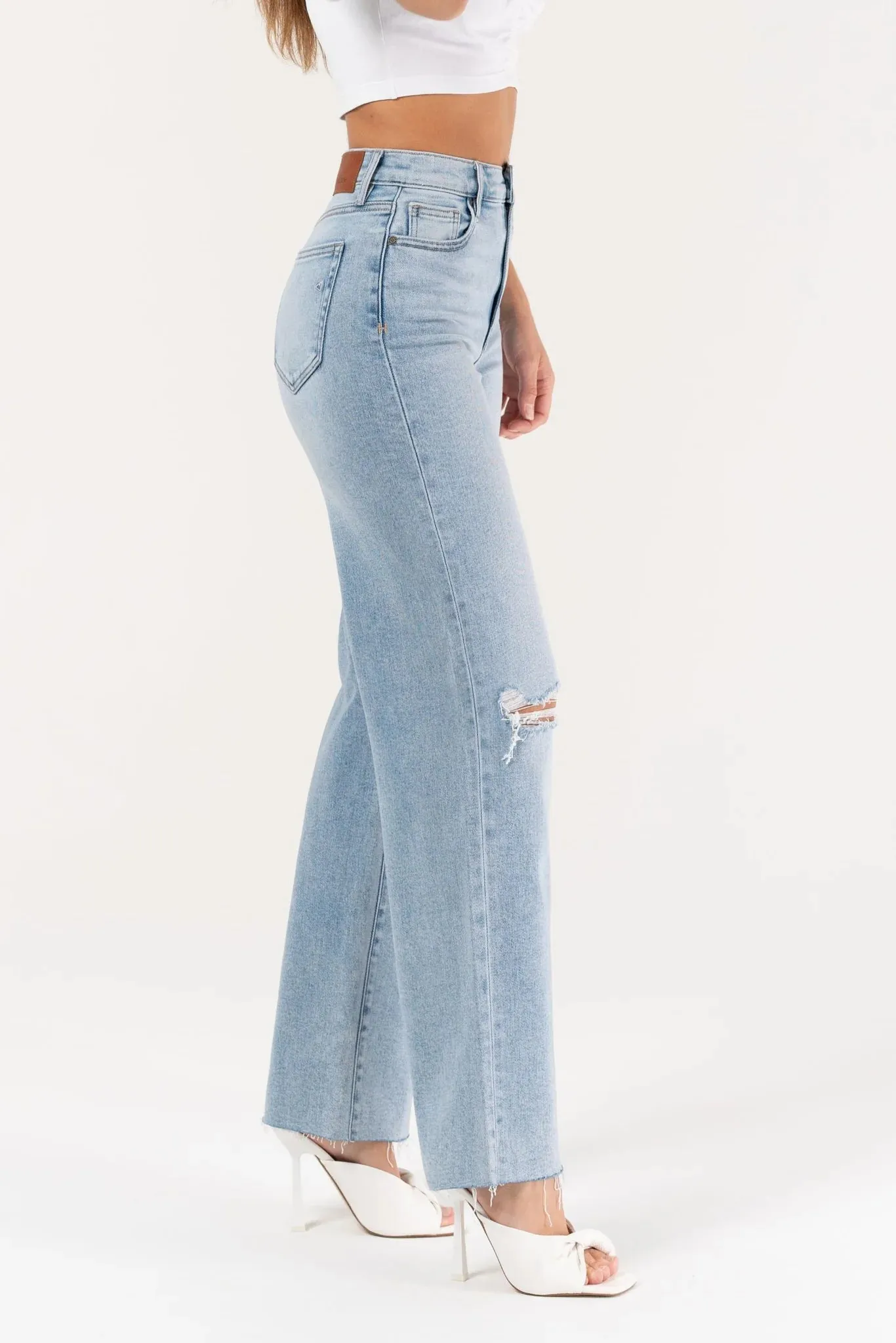 Hidden Jeans - High Waist Dad Jean