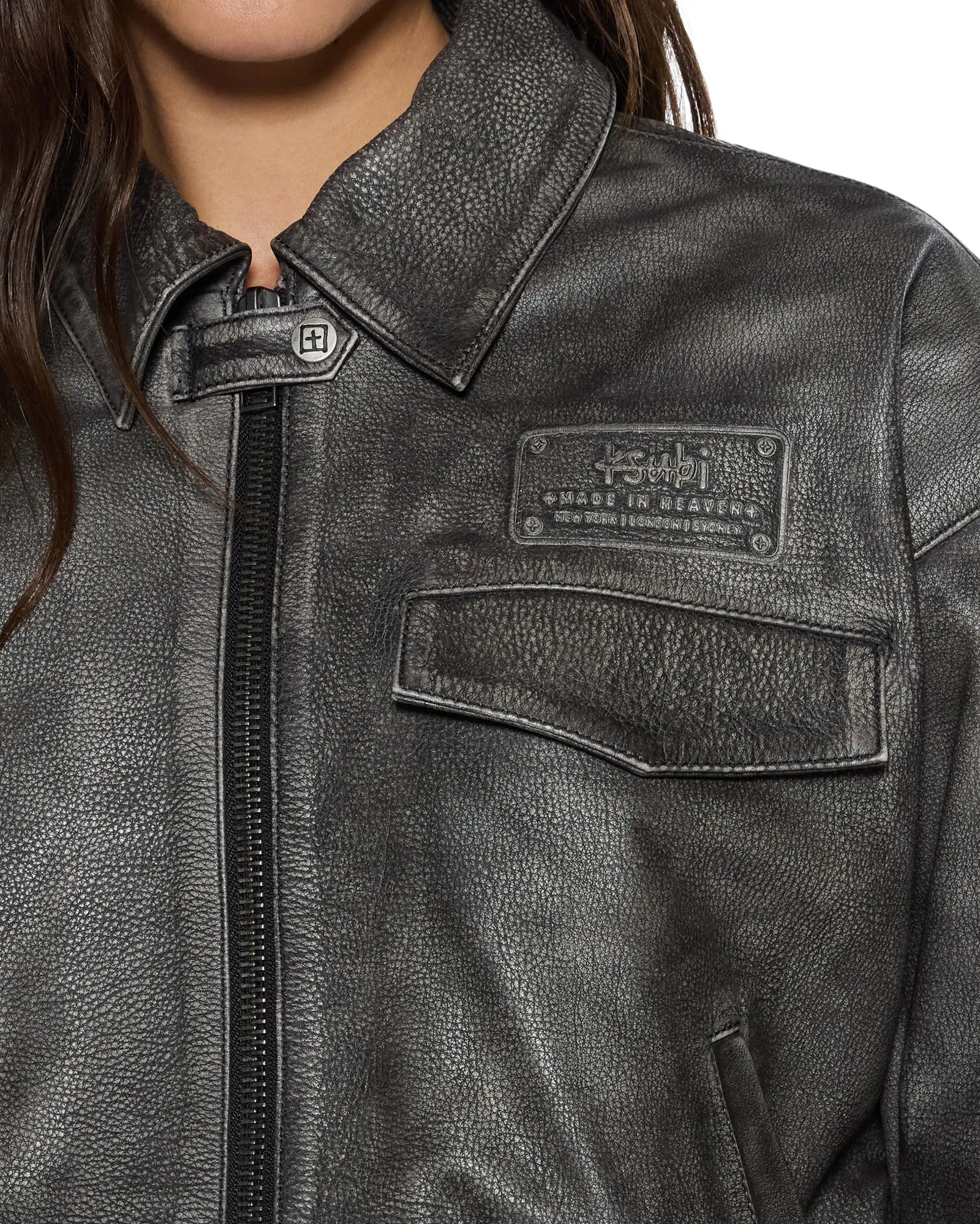 HIGHWAY BOMBER VINTAGE BLACK