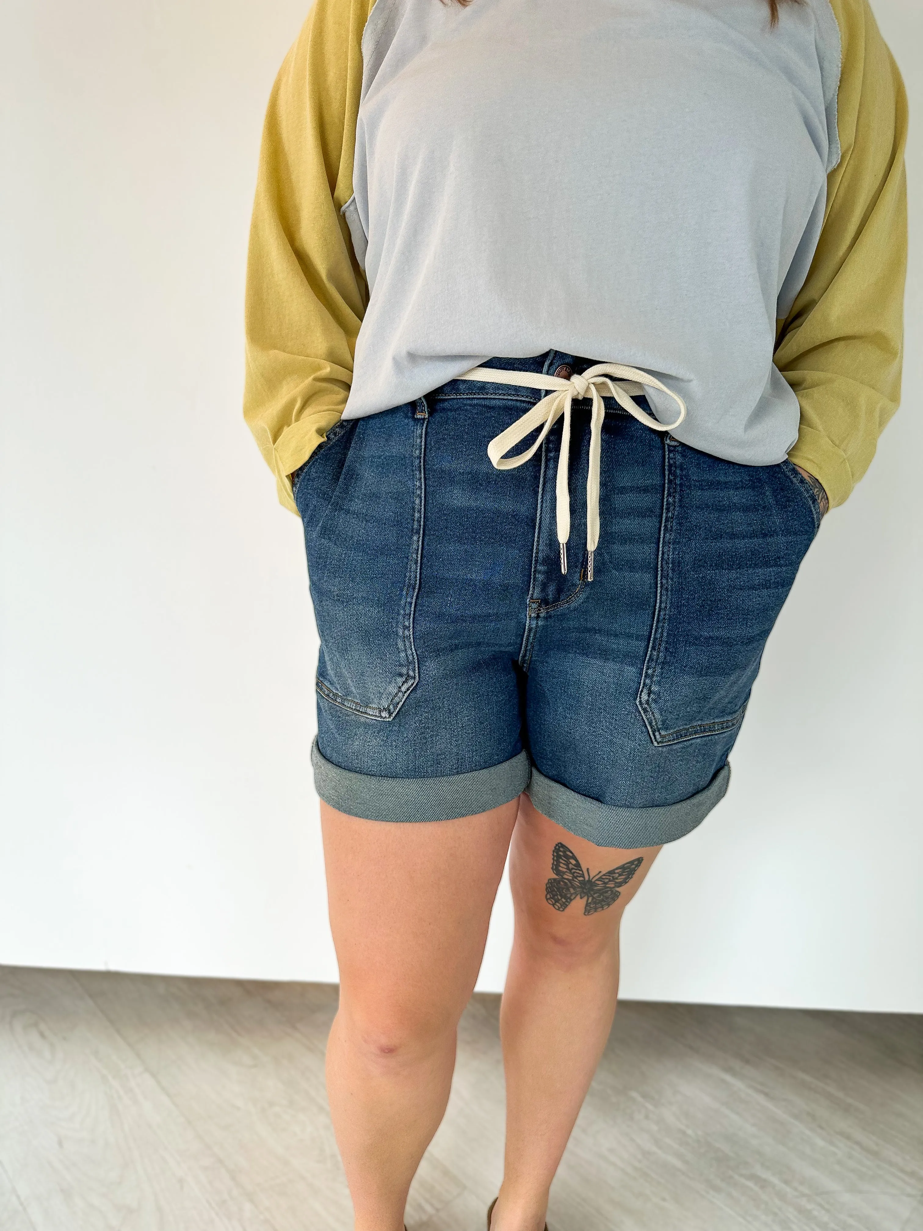 Jade Cuffed Jogger Shorts