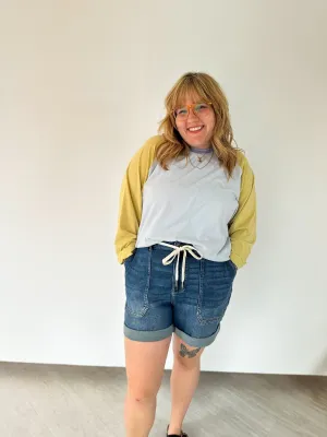 Jade Cuffed Jogger Shorts