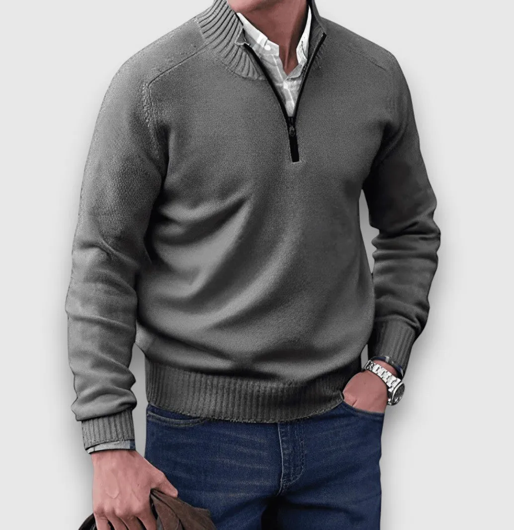Joe | Refined Quarter-Zip Sweater