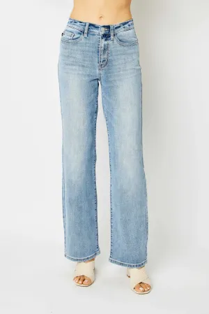 Judy Blue High Waisted Straight Leg Jean