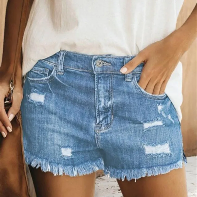 Karen Casual Mid Rise Short Jean