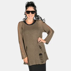 Ladies' Distressed Jersey