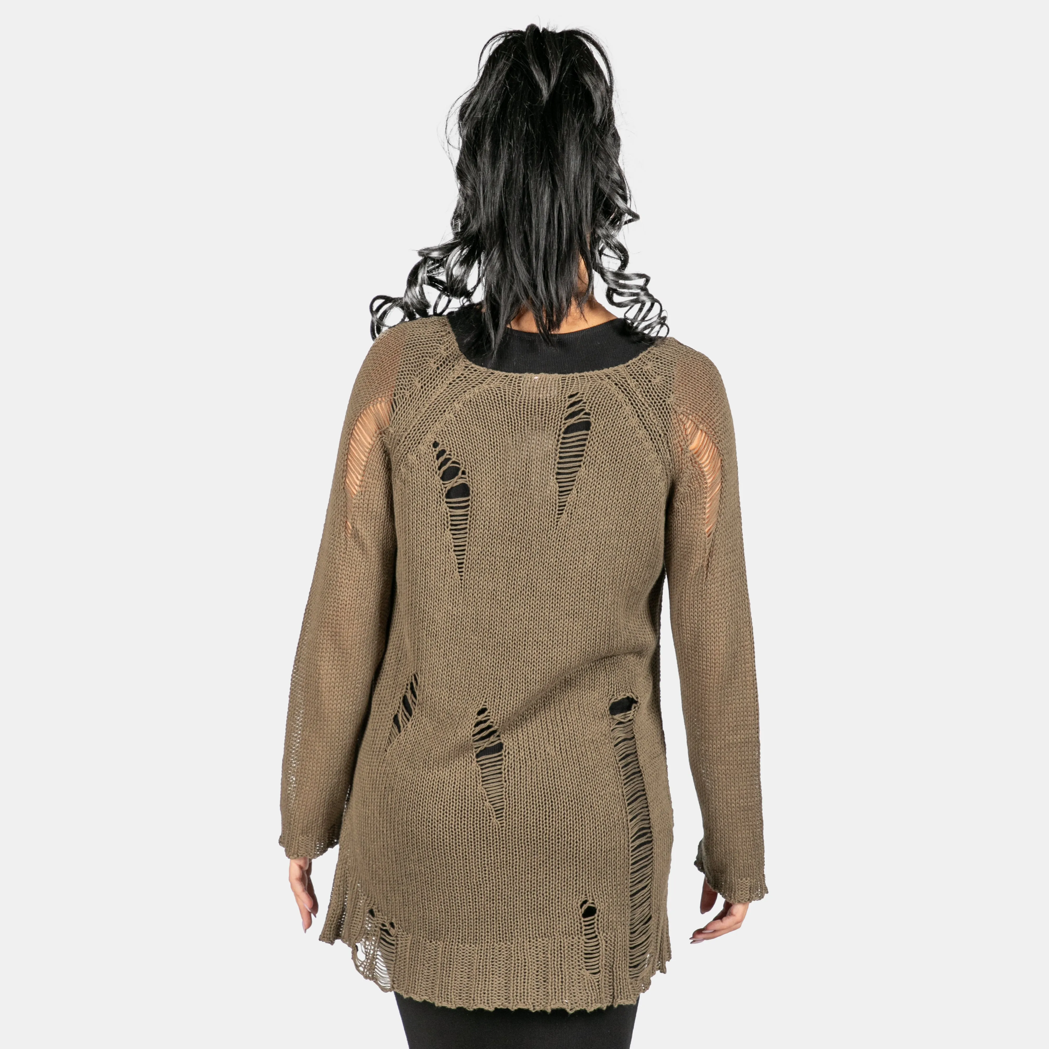 Ladies' Distressed Jersey
