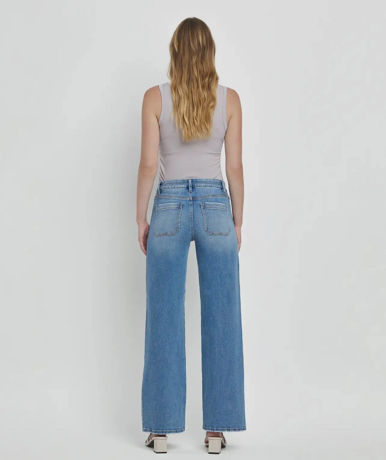 Lovervet HR Wideleg Jeans