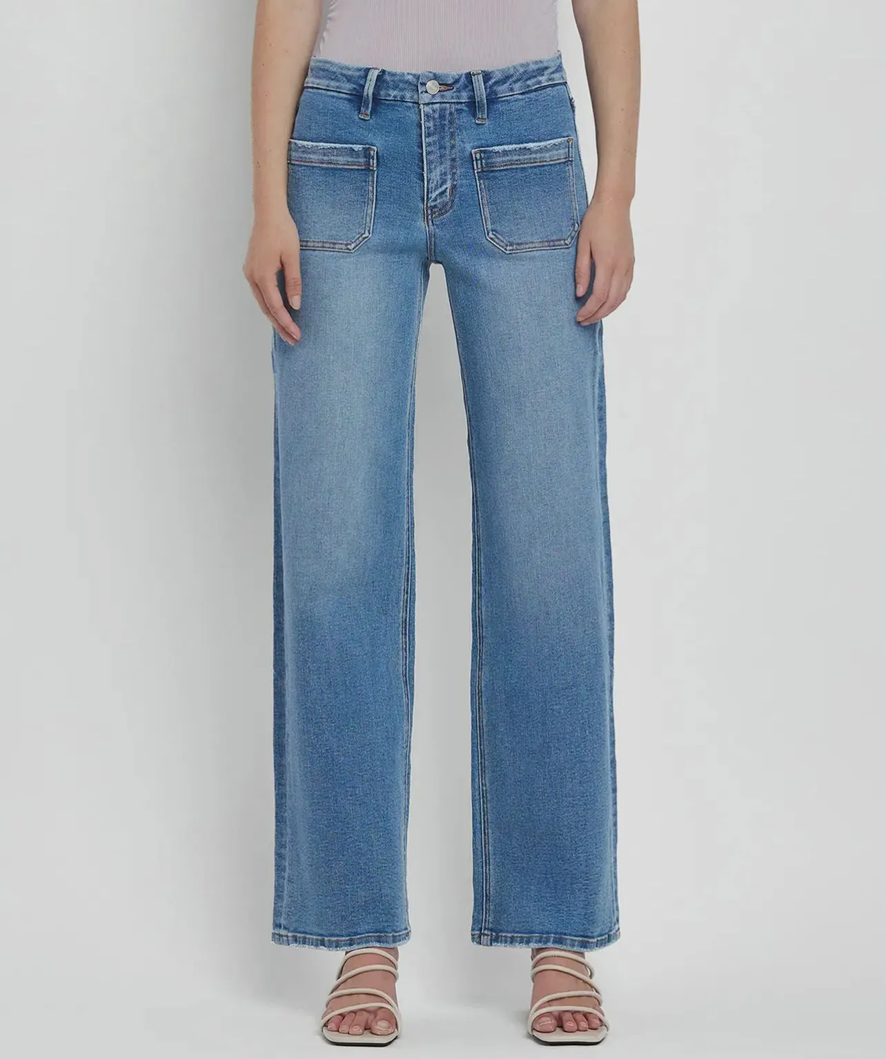 Lovervet HR Wideleg Jeans