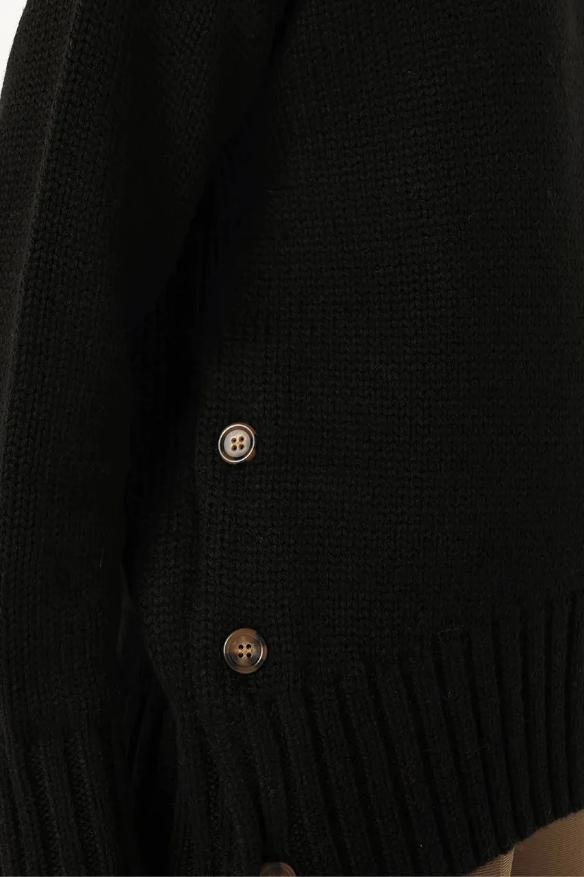 Madison The Label Penny Sweater | Black