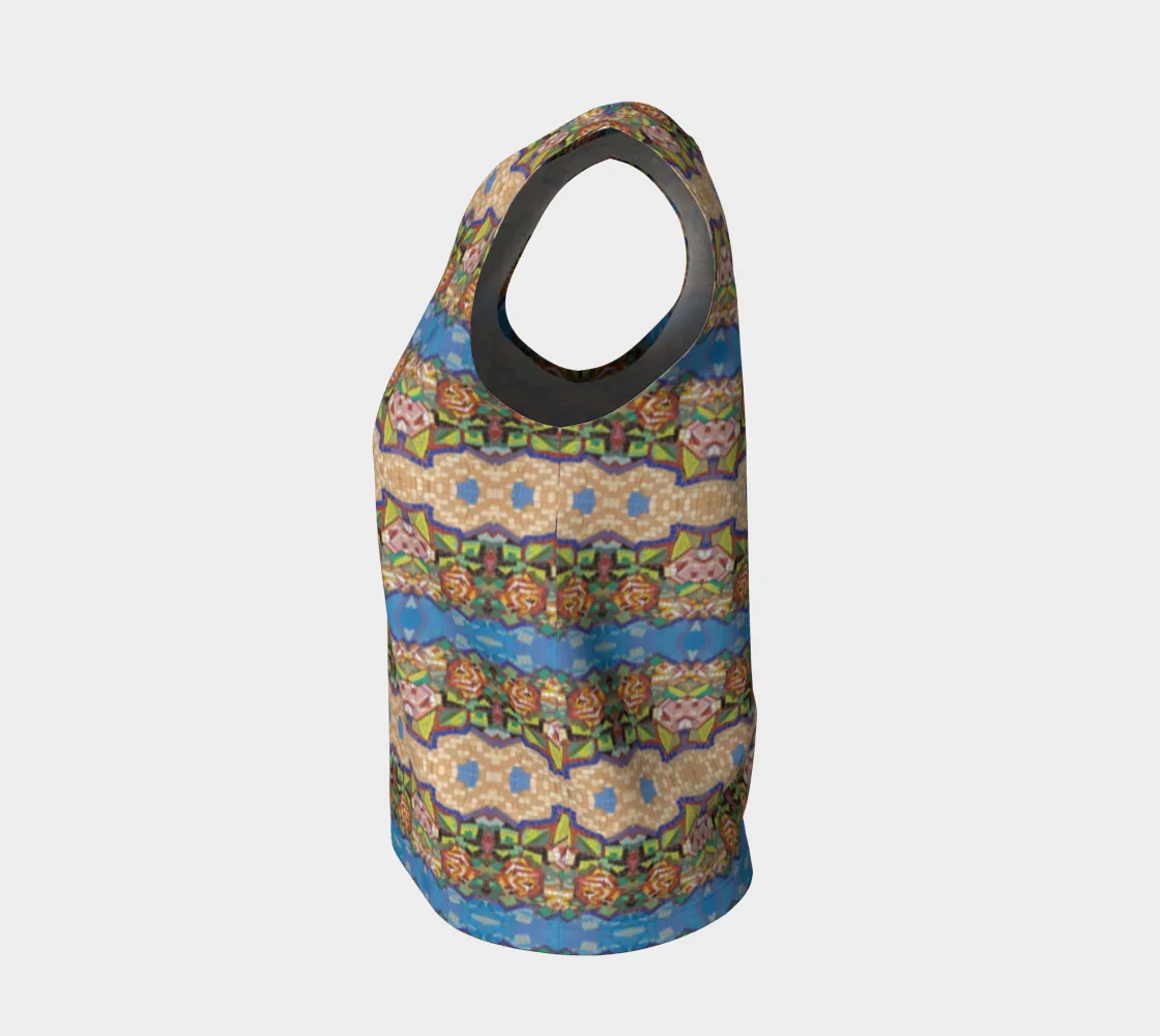Magnificent Mosaic 4 Loose Tank Top Long