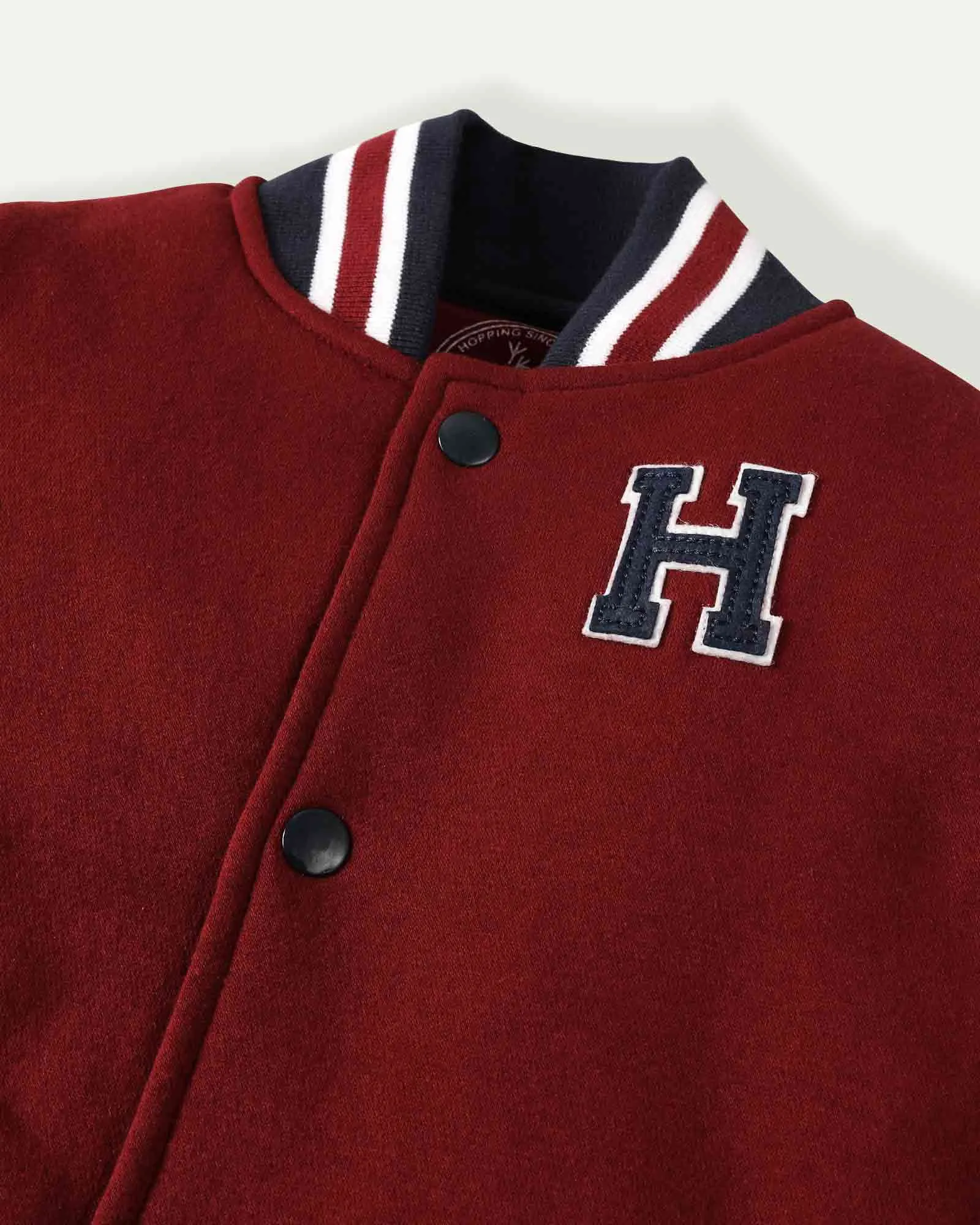Maroon Baseball Jacket