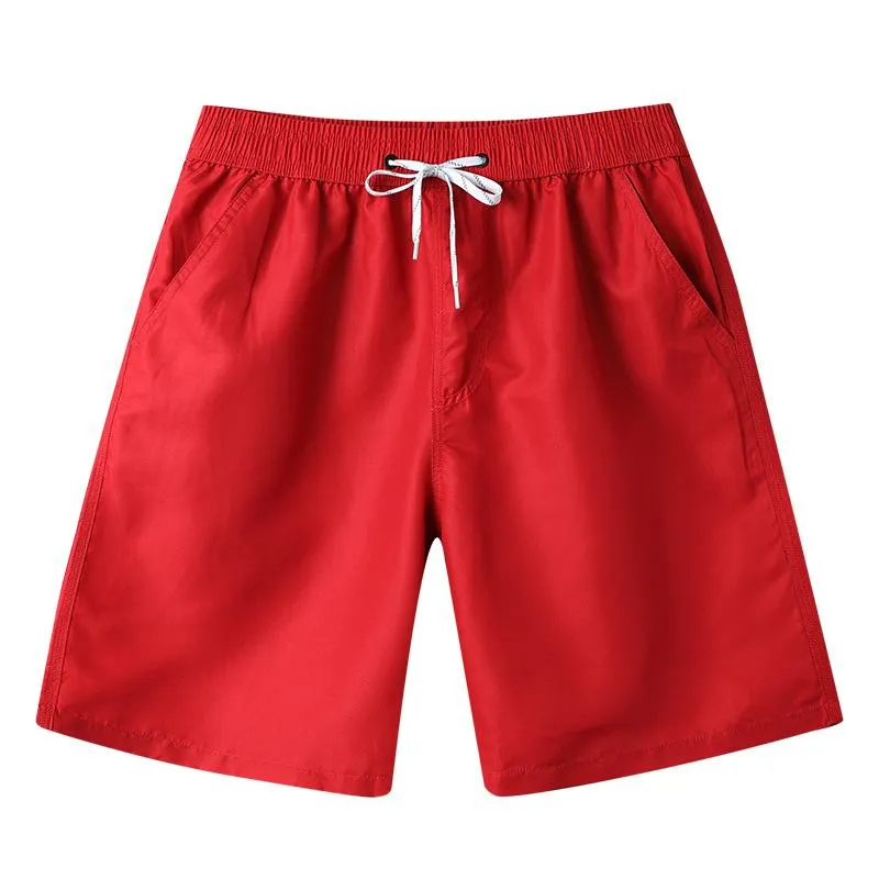 Men's Casual Sports Quick-drying Beach Trunks Five-point Swimming Shorts 93417972L