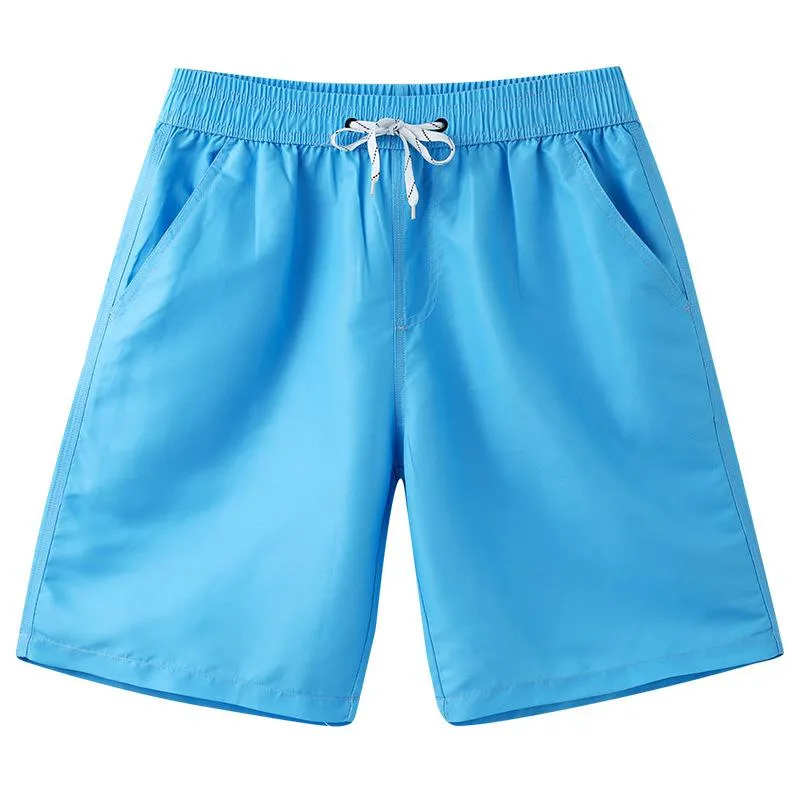 Men's Casual Sports Quick-drying Beach Trunks Five-point Swimming Shorts 93417972L