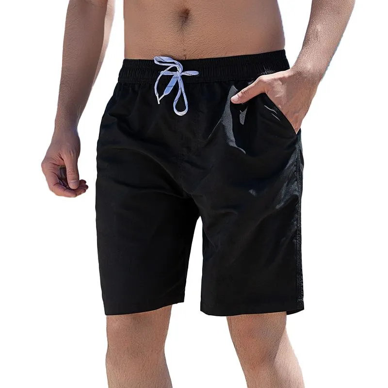 Men's Casual Sports Quick-drying Beach Trunks Five-point Swimming Shorts 93417972L