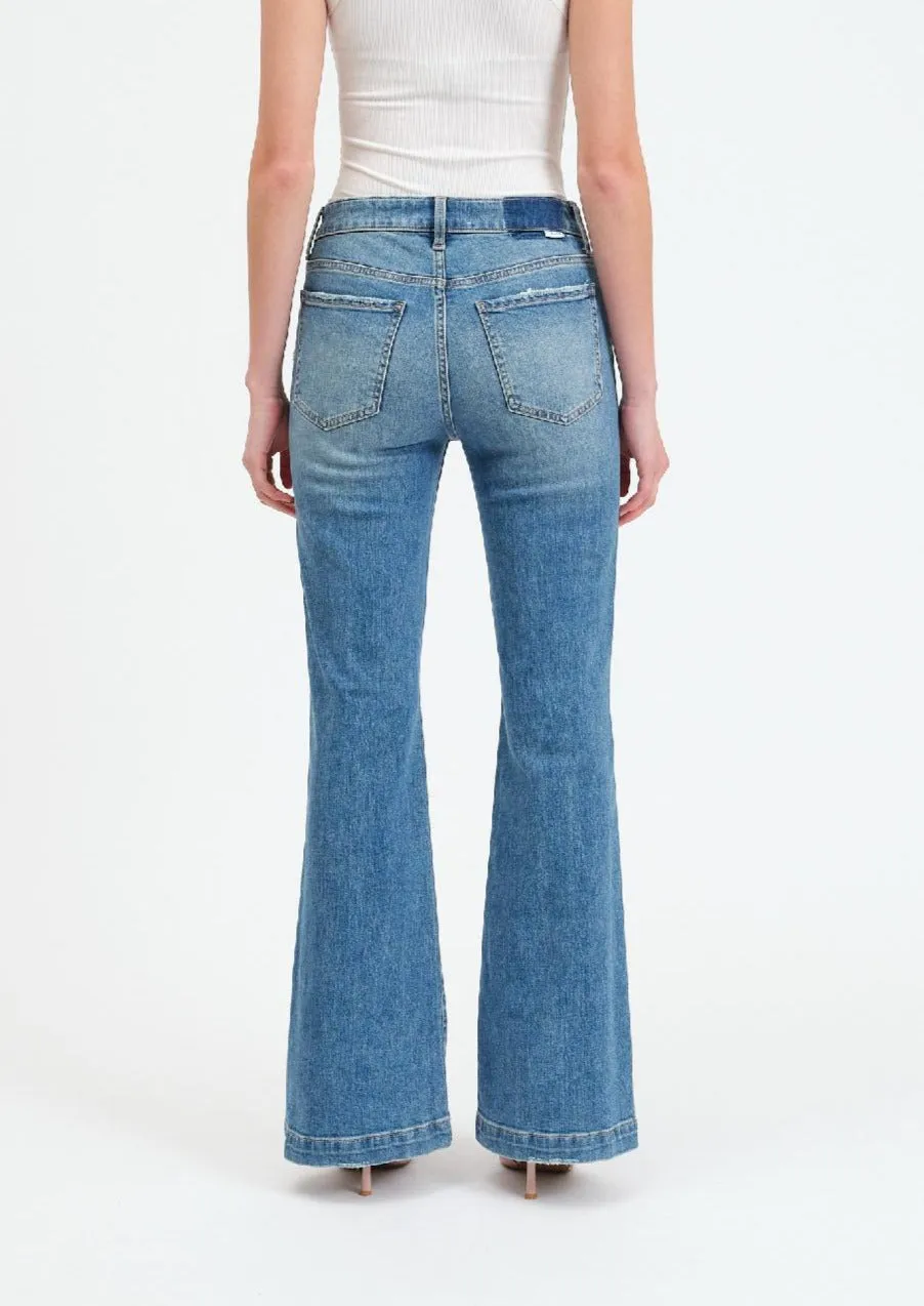 midrise flare jean s232