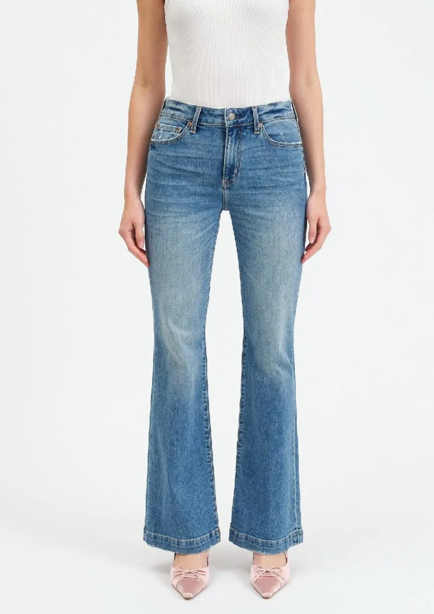midrise flare jean s232