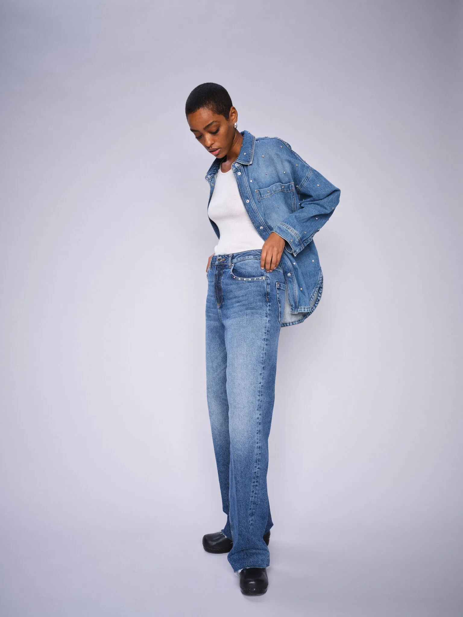 MMRelee Chrome Jeans