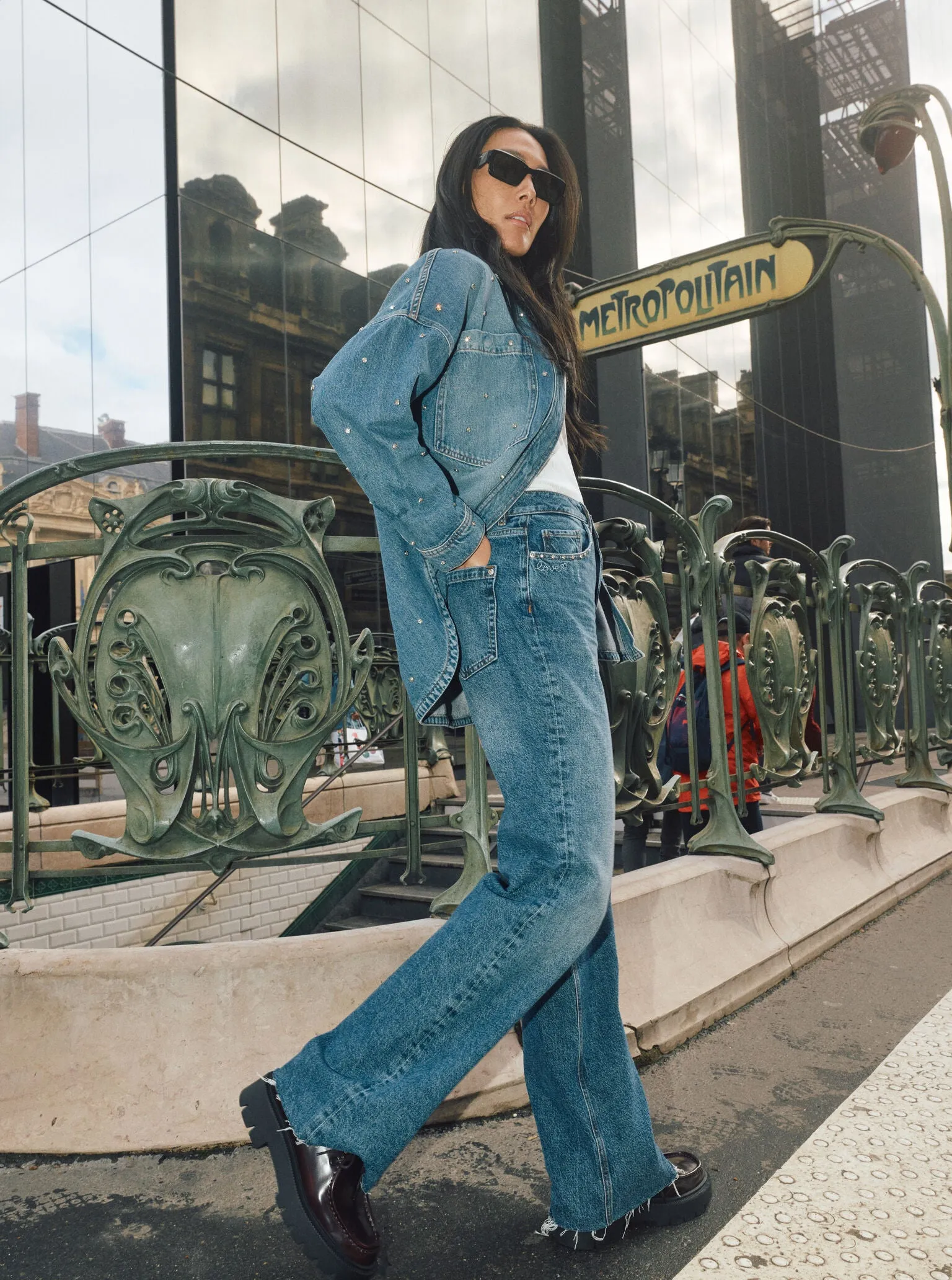 MMRelee Chrome Jeans