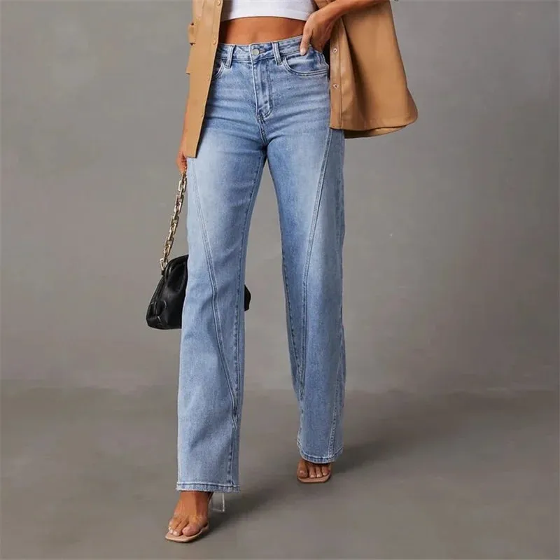 Moderne Flared Jeans voor een Stijlvol Silhouet