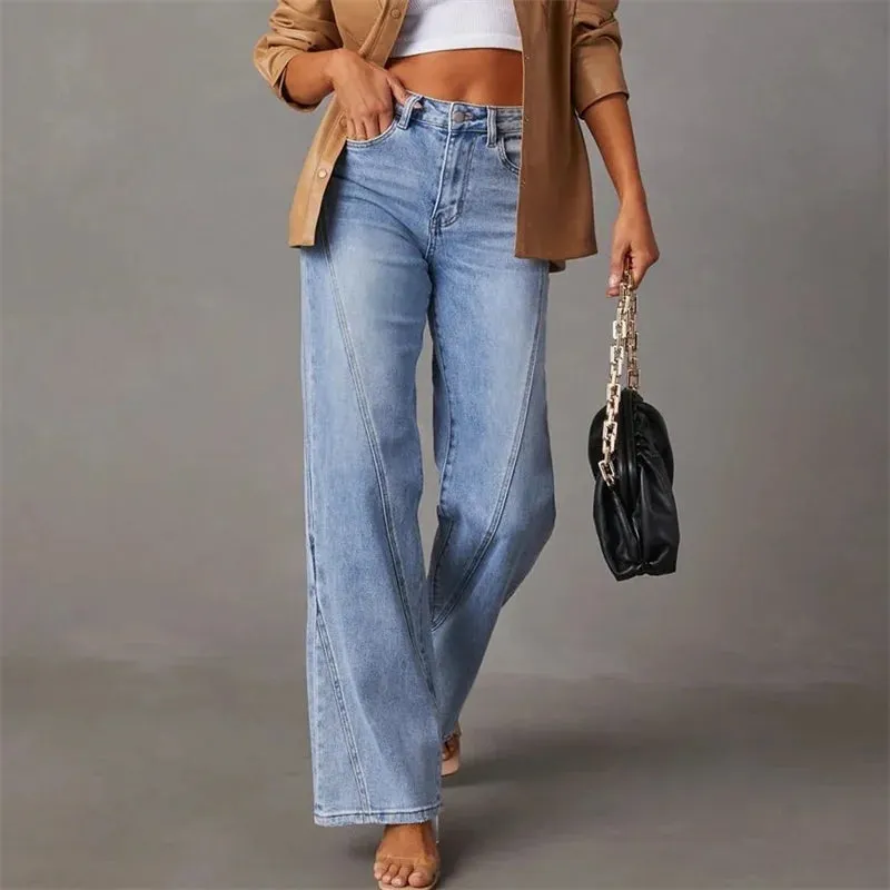 Moderne Flared Jeans voor een Stijlvol Silhouet