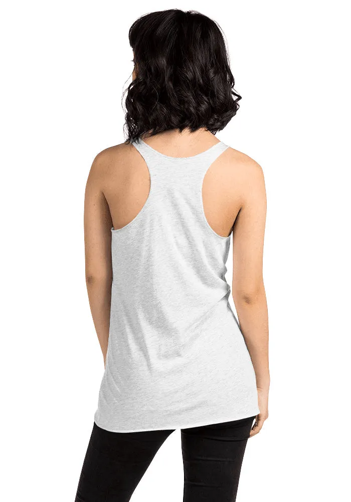 Nebraska Map Yogini Dark Color Tank Top